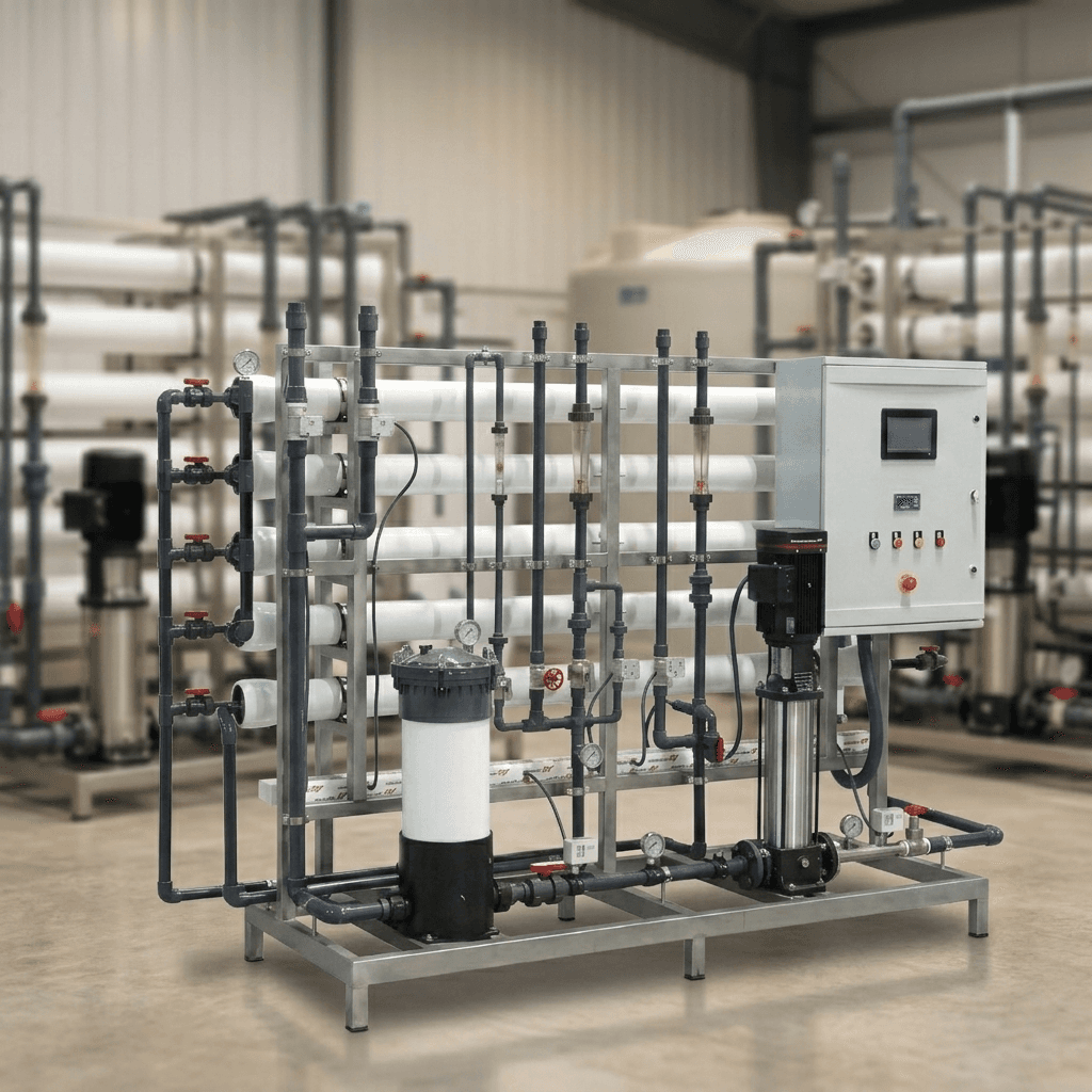 Water ECA Omega Serisi Reverse Osmosis Sistemi