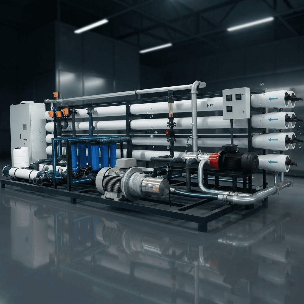 Endüstriyel Deniz Suyu Reverse Osmosis Sistemi